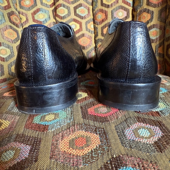 David Eden ostrich leg black "SALOMON" men's 9 Vero Cuoio - Picture 6 of 16